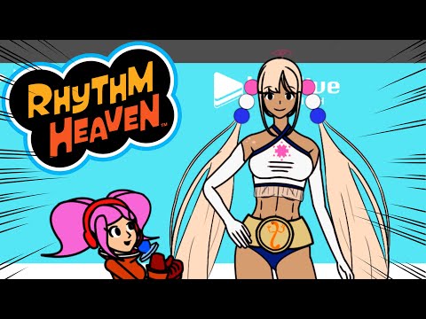 Rhythm Heaven - Hololive-EN Tsukumo Sana interview!! #galaxillust #holoCouncil #hololive