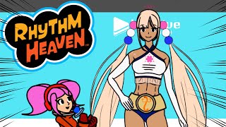 Rhythm Heaven - Hololive-EN Tsukumo Sana interview!! #galaxillust #holoCouncil #hololive