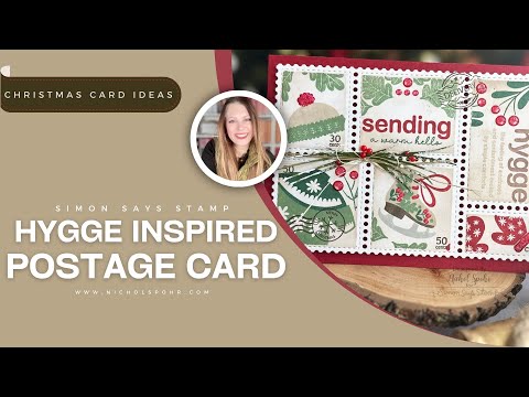 Cozy Up with HYGGE Inspired Postage on Your Christmas Cards!