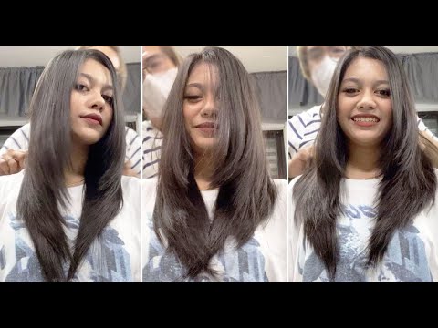 Soft Long Layered Haircut Women With Easy Layered Hair Cutting Techniques