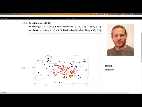 The Wolfram Neural Net Framework: Training and Validation