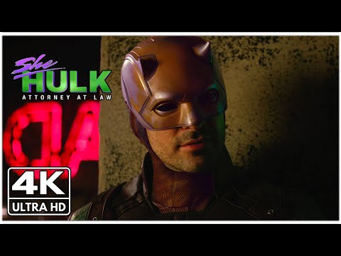 All Daredevil Fight Scenes 4K | SHE-HULK