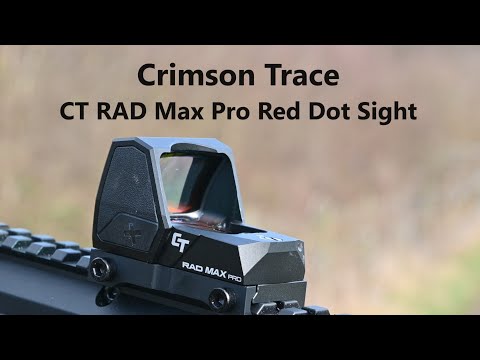 Crimson Trace RAD Max Pro Red Dot Sight REVIEW