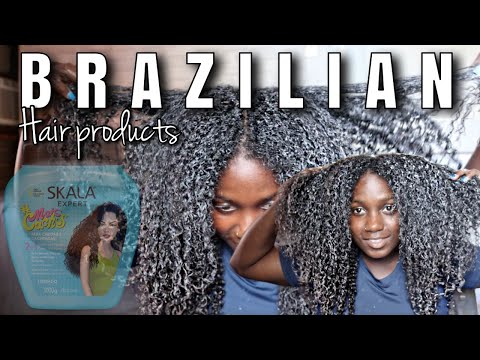 Brazilian Products work better on Natural Hair?! I tried Brazilian Hair products on my Curly Hair