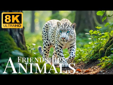 Animal Friendships 8K ULTRA HD🐾Uncommon Relationships In The Animal World