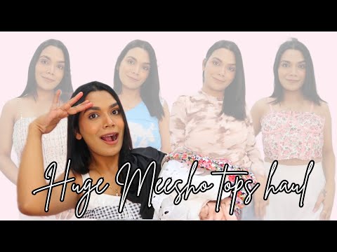 Huge Meesho Pinteresty Tops Haul | Everything under ₹450 only |