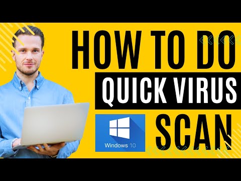 How to do a quick virus scan on windows 10