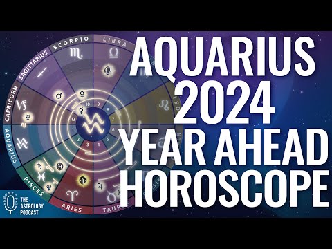 Aquarius 2024 Horoscope ♒ Year Ahead Astrology