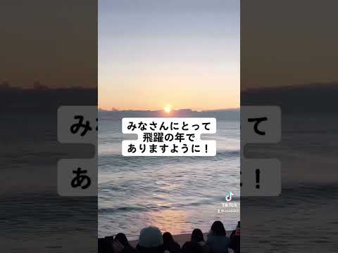 【初日の出】2023年明けましておめでとうございます！　#shorts #first sunrise #japan