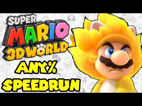 Super Mario 3D World Speedrun - First Attempt!