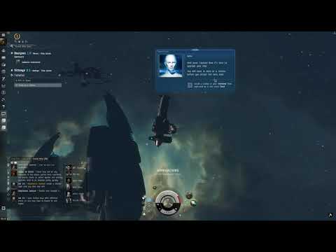 EVE online Tutorial Gameplay - Part 2