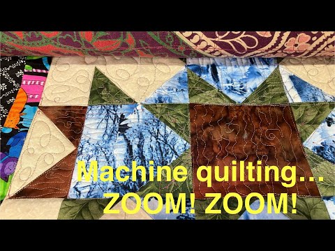 Zoom! Zoom! Machine Quilting Ep 16 Finishing Touches