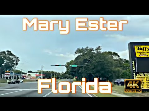 Mary Ester, Florida - City Tour & Drive Thru