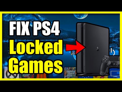 How to Fix locked Games on PS4 Console (Restore Licenses & Activate Primary)