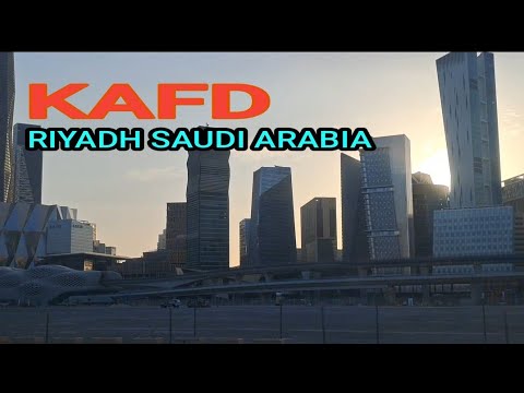 KAFD King Abdullah Financial District  / Riyadh Saudi Arabia