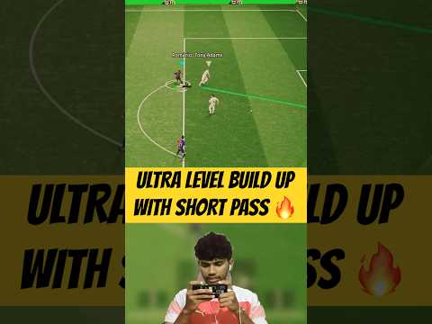 ULTRA LEVEL SHORT PASS BUILD UP ☠️ #efootball #pes #shortpass #torres #richboy