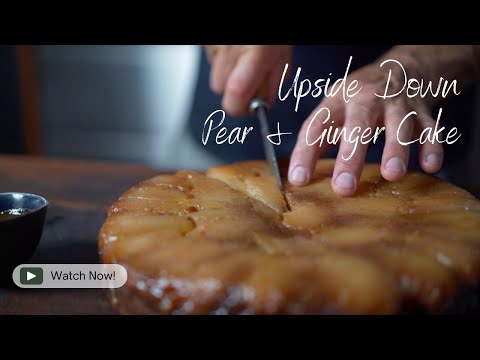 Pear and Ginger Cake| Delicious Dessert Recipe