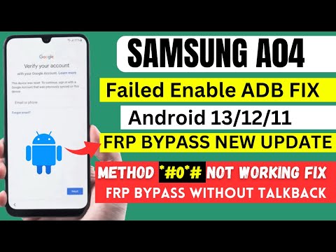 SAMSUNG A04 FRP BYPASS NEW UPDATE 2023 ! EASY FLASHING