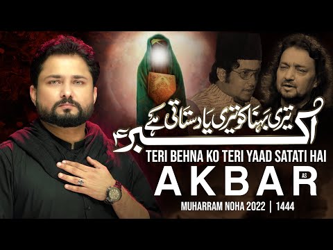 Nohay 2022 | Akbar Teri Behna Ko Teri Yaad Satati Hai | Syed Raza Abbas Zaidi | New Noha 2022 | 1444