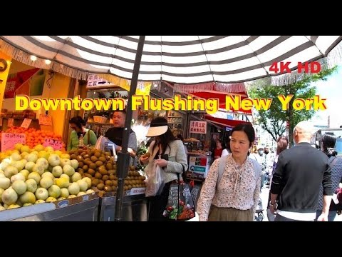 Downtown Flushing New York