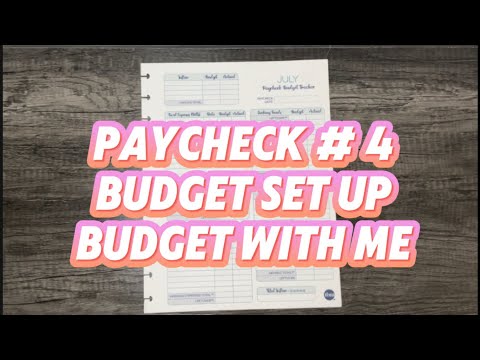 HOW I BUDGET MY PAYCHECK JULY 2024#howtosavemoney#budgeting#howtobudget#thebudgetmominspired