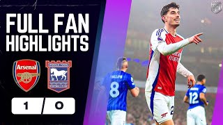 Kai Havertz DAGGER! Arsenal CLOSE THE GAP! Arsenal 1-0 Ipswich Town Highlights