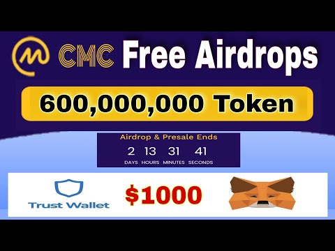 Free Airdrop Token | CMC free airdrop Trust Wallet &  Metamask | Metaverse Coin 1000$  free Airdrop