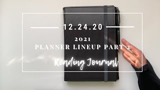 2021 PLANNER LINEUP | PART 2 HOBONICHI COUSIN | READING JOURNAL