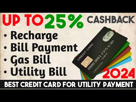 Best Credit Card For Utility Bill Payment | Best Credit Card For Recharge |