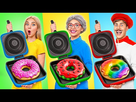 Me vs Grandma Cooking Challenge | Easy Secret Hacks and Gadgets by Multi DO Challenge