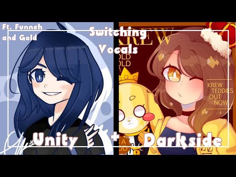 || Darkside × Unity Mashup - Ft. Gold and Funneh || RosieRosePlayzs ||