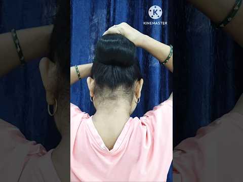 Beautiful Bun Hairstyles Juda ♥️ For Wedding #hairstyle #shorts #trending #youtubeshorts