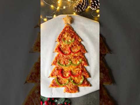 Delicious Christmas tree pizza ideas 🎄 Fun Food for kinds✨Christmas Food Ideas✨