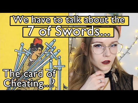 Card Meaning: 7 OF SWORDS🗡️ Tarot Deep Dive - Single Card Study