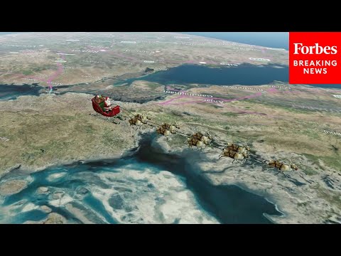 WATCH LIVE: Norad Tracks Santa Claus Delivering Christmas Gifts To The Good Children Of The World