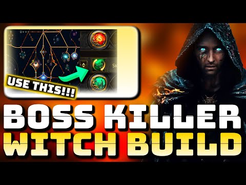 PATH OF EXILE 2 NEW INSANE BLOOD MAGE BUILD - 5 SECOND BOSS KILLS T10-T15 | BEST WITCH BUILD ENDGAME