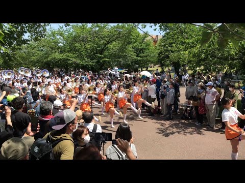 Kyoto Tachibana High School band -  Brass Expo 2022 Parade