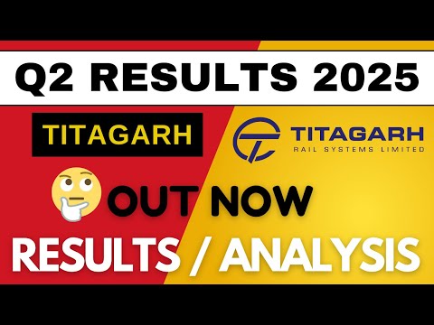 Titagarh Rail Q2 Results 2025 | Titagarh Rail Systems Results | Titagarh Rail Systems | Titagarh