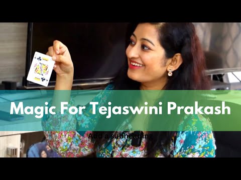 Magic for Actor Tejaswini Prakash | Trailer