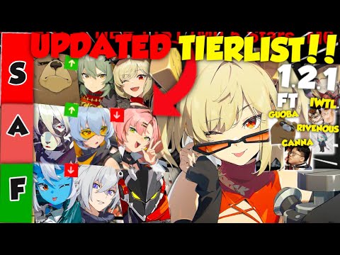 NEW 1.2 ZENLESS ZONE ZERO TIER LIST! ⚠️ Ft. @IWinToLose @iamrivenous @guobacertified @cannaaaa ⚠️