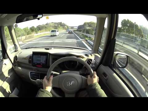 HONDA NBOX POV Highway Test Drive In Japan