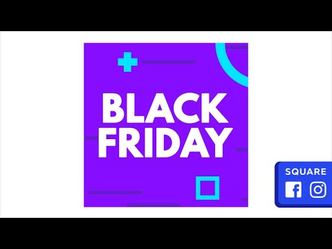 Black Friday Sales Video Template [Square for Social]