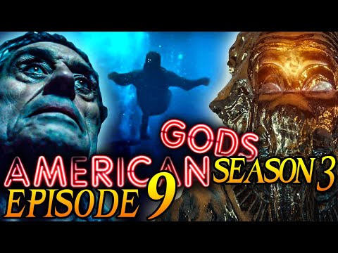 American Gods Season 3 Episode 9 Breakdown + Easter Eggs Explained! "The Lake Effect"