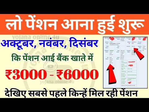 लो आ गया पेंशन का पैसा! 3 महीने की पेंशन जारी! pension | pension kab aaegi | UP Pension