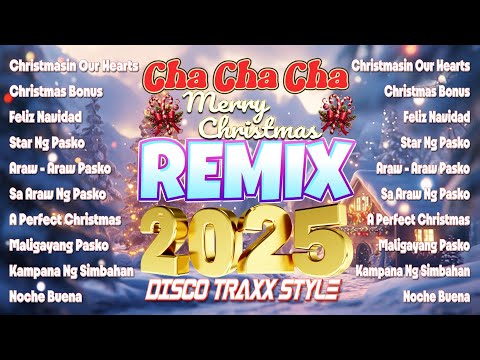 CHRISTMAS HITS MEDLEY NONSTOP DISCO🎄🤶NEW CHRISTMAS SONGS MEDLEY 2025☃️ DISCO TRAXX STYLE