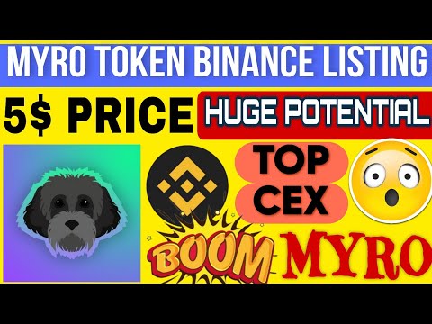 MYRO TOKEN HUGE PUMP START 💥 MYRO TOKEN BINANCE TOP CEX LISTING | MYRO TOKEN TOP TRENDING MEMES COIN