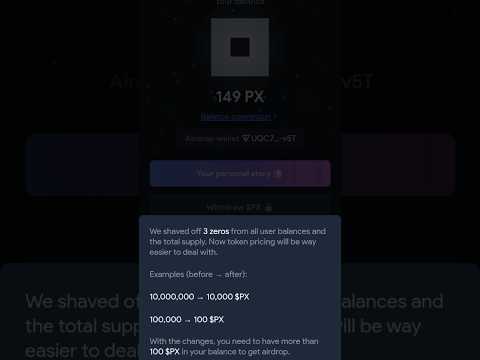 Notpixel Airdrop Token Distribution | Notpixel Price Prediction #shorts #notpixel #notpixelairdrop