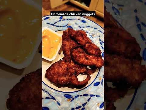 Homemade chicken nuggets #homemade #foodie #shorts #subscribe