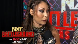 Michin is coming for Jaida Parker’s neck: NXT Battleground 2024 exclusive