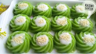 Kuih Kaswi Santan Leleh Lemak manis